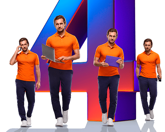 Великолепная четверка Ростелеком в село Новокиевка (Амурская область)